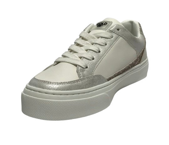 Sneaker donna Gold&gold bianco/ silver DS25GG29 GB941