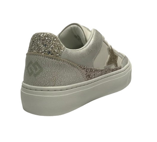 Sneaker donna Gold&gold bianco/ silver DS25GG29 GB941