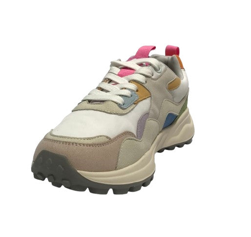 Sneaker donna Gold&gold bianco/ rosa  DS25GG34