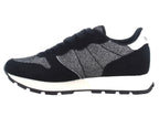Sneaker Sun68 Ally glitter textile nero D26SU17 Z45204