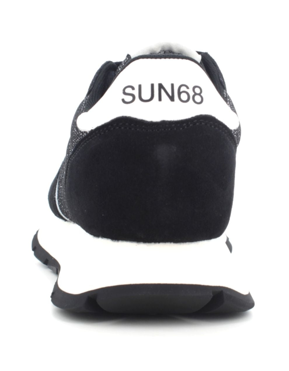 Sneaker Sun68 Ally glitter textile nero D26SU17 Z45204