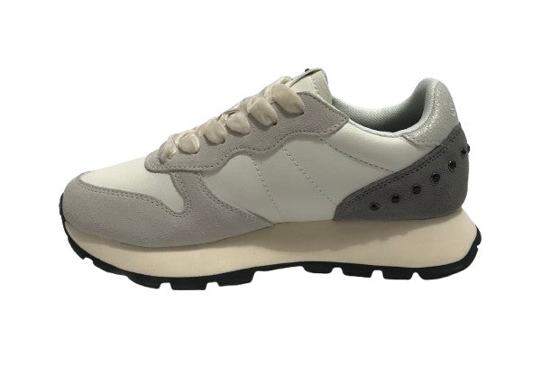 Sneaker Sun68 Ally studs bianco panna D26SU03 Z45206