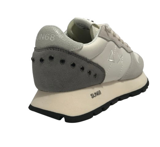 Sneaker Sun68 Ally studs bianco panna D26SU03 Z45206