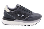 Sneaker Sun68 Big Ally glitter nero D26SU07 Z45212