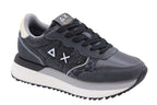 Sneaker Sun68 Big Ally glitter nero D26SU07 Z45212