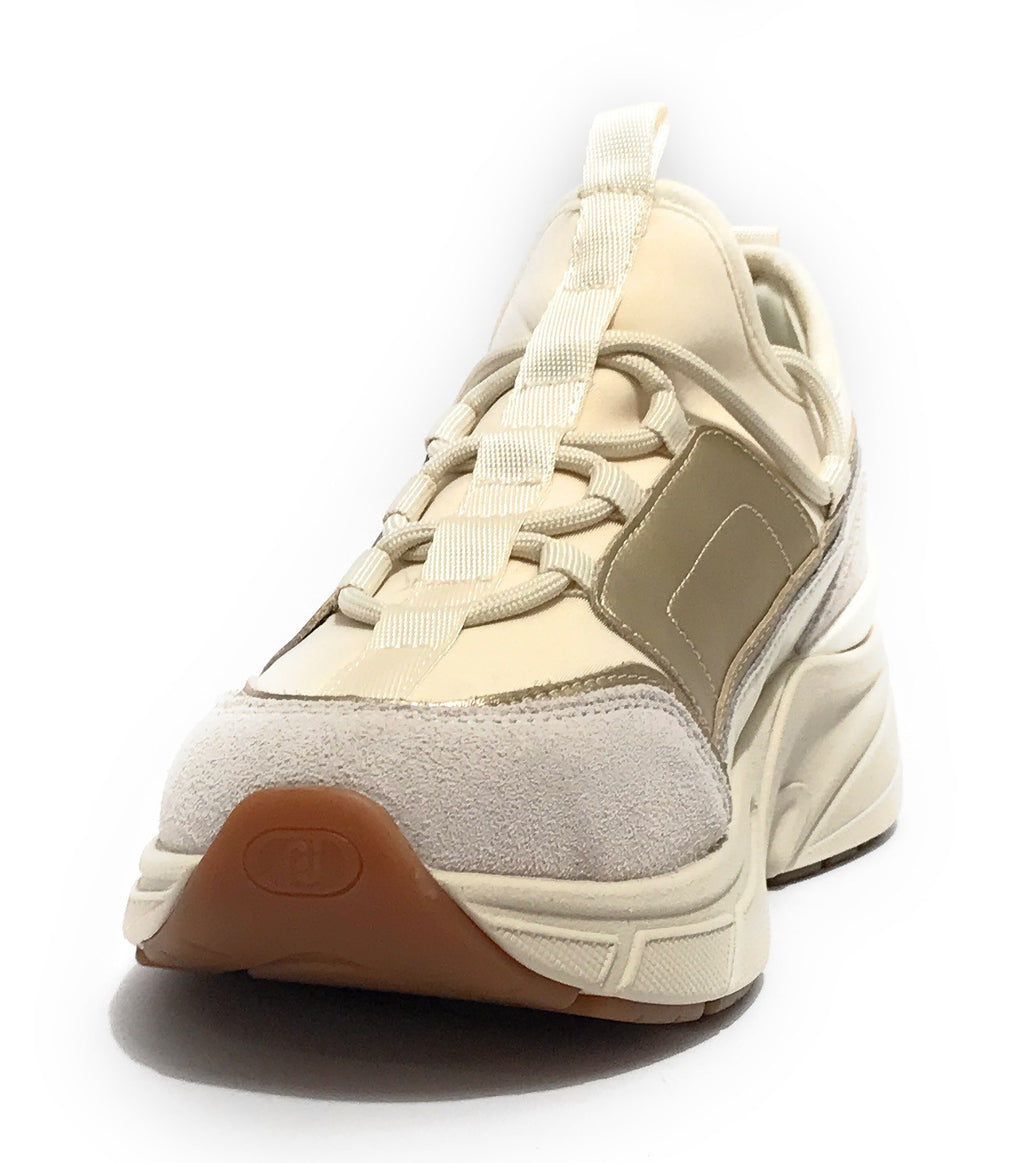 Sneaker donna Liu-Jo LJ01 02 milk/ light gold D26LJ21 BF5019 PX701 S1874