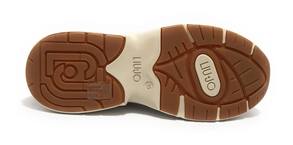 Sneaker donna Liu-Jo LJ01 02 milk/ light gold D26LJ21 BF5019 PX701 S1874