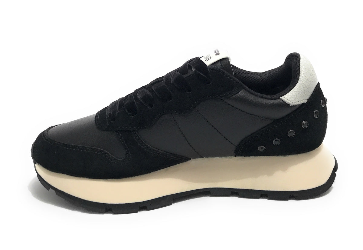 Sneaker Sun68 Ally studs nero D26SU04 Z45206
