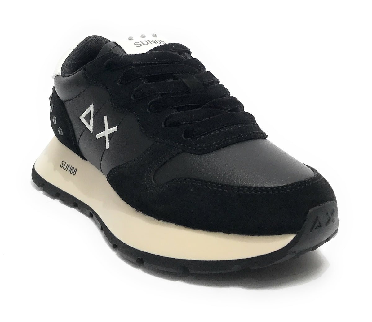 Sneaker Sun68 Ally studs nero D26SU04 Z45206