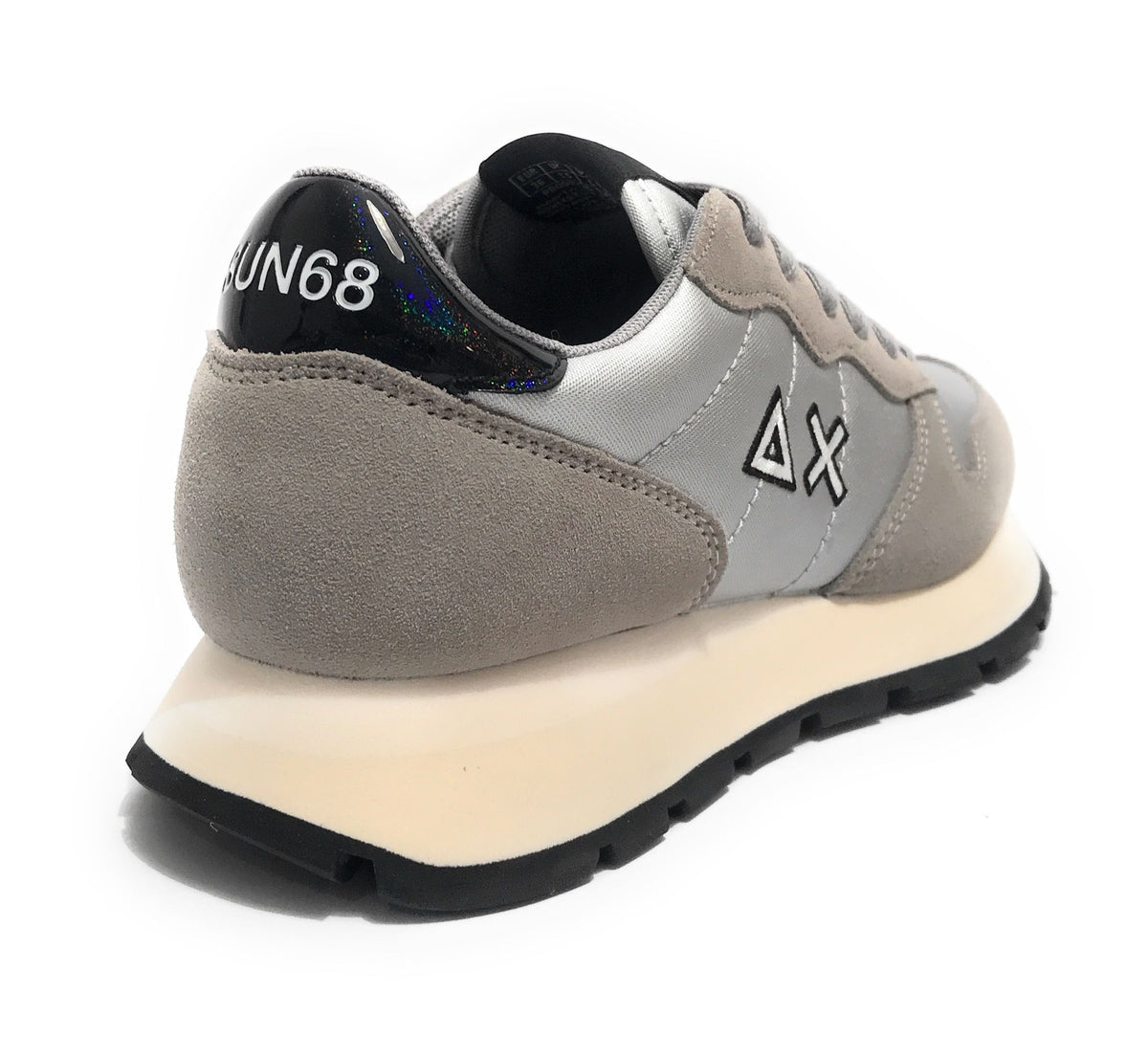 Sneaker Sun68 Ally bright nylon argento D26SU05 Z45203