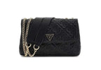 Borsa a spalla/ tracolla Adelasia trapuntata black B26GU72 QL965821