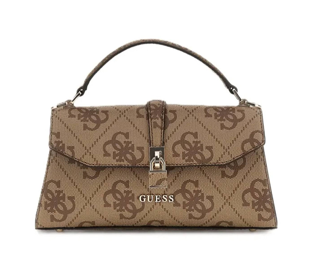 Borsa a mano/ tracolla Queensland latte logo B26GU89 OS965520