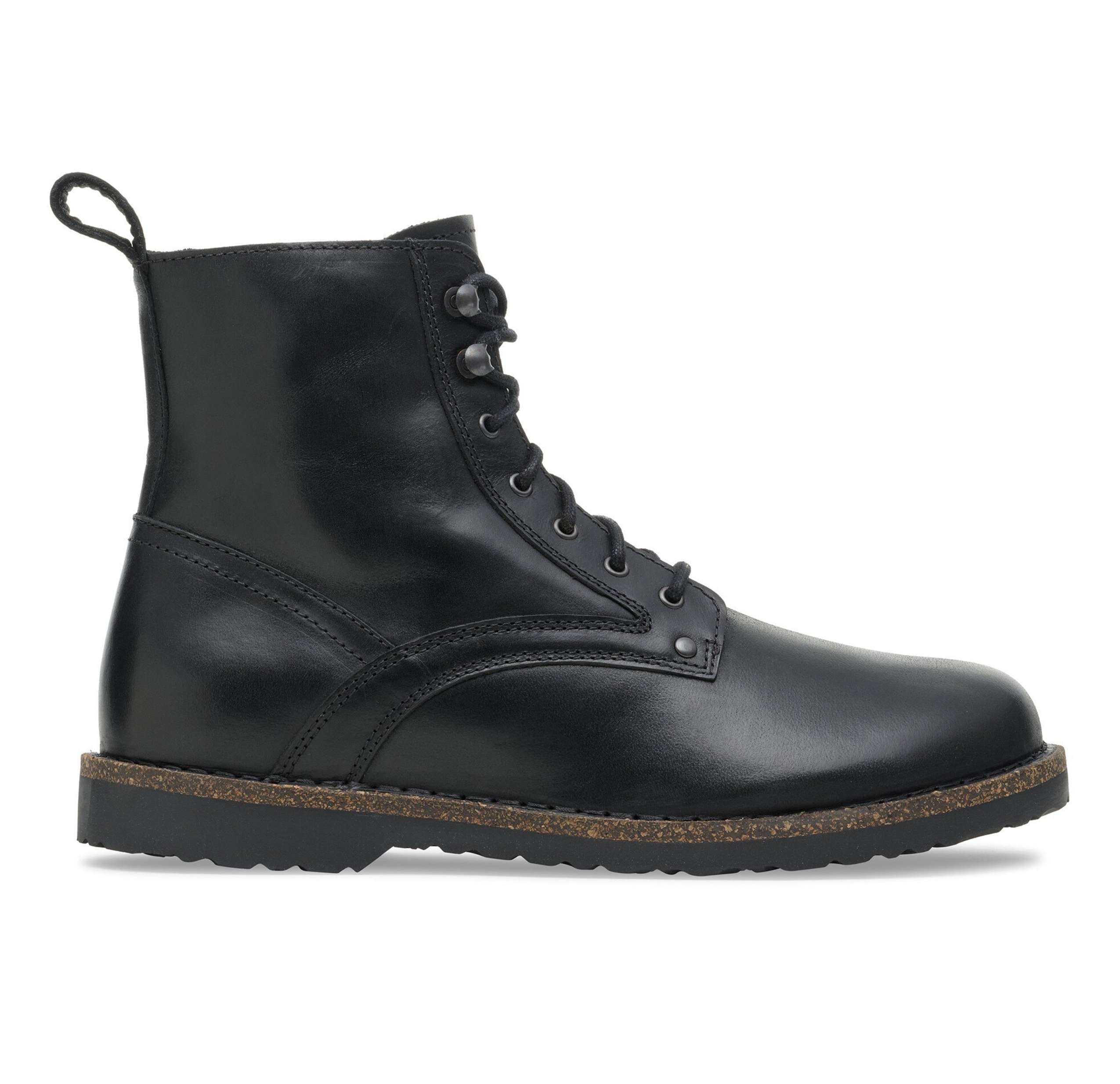 Stivaletto Birkenstock anfibio Bryson uomo in pelle nero U26BI02 1030108