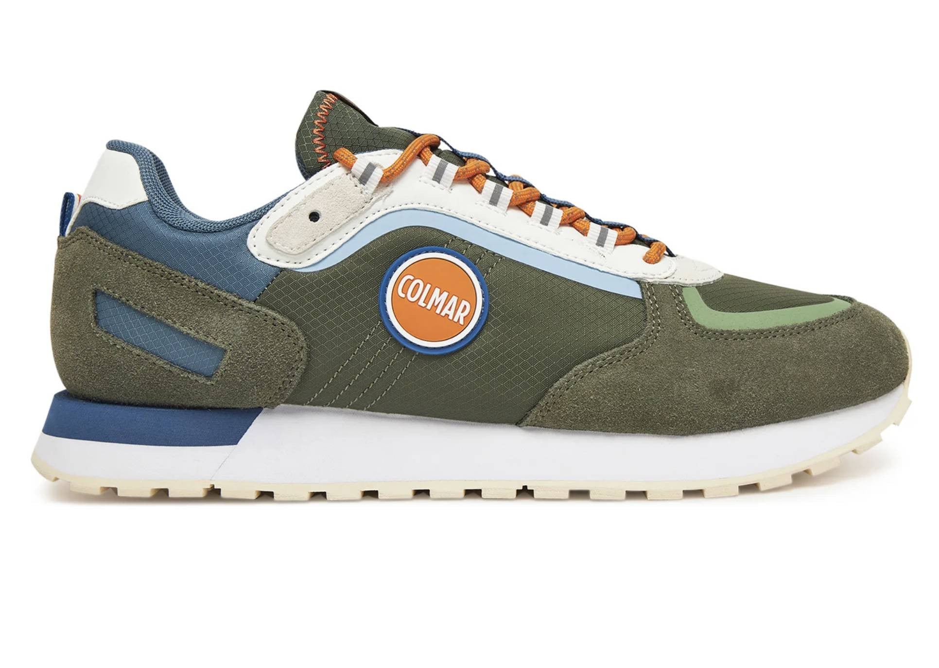 Sneaker uomo Colmar Travis Expedition 076 military green/ multicolor US25CO23