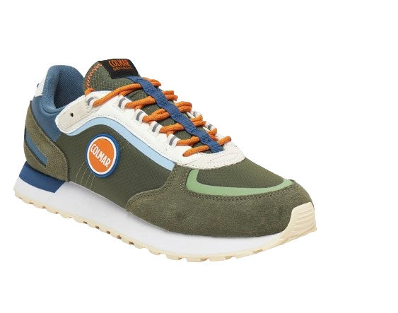 Sneaker uomo Colmar Travis Expedition 076 military green/ multicolor US25CO23