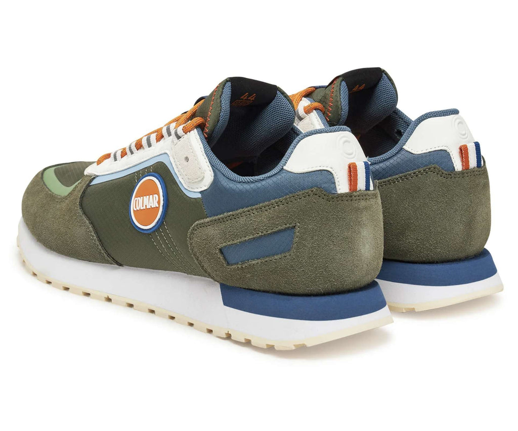 Sneaker uomo Colmar Travis Expedition 076 military green/ multicolor US25CO23