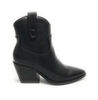 Scarpe donna Gold&gold stivaletto texano ecopelle nero DS24GG02 GU223