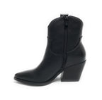 Scarpe donna Gold&gold stivaletto texano ecopelle nero DS24GG02 GU223