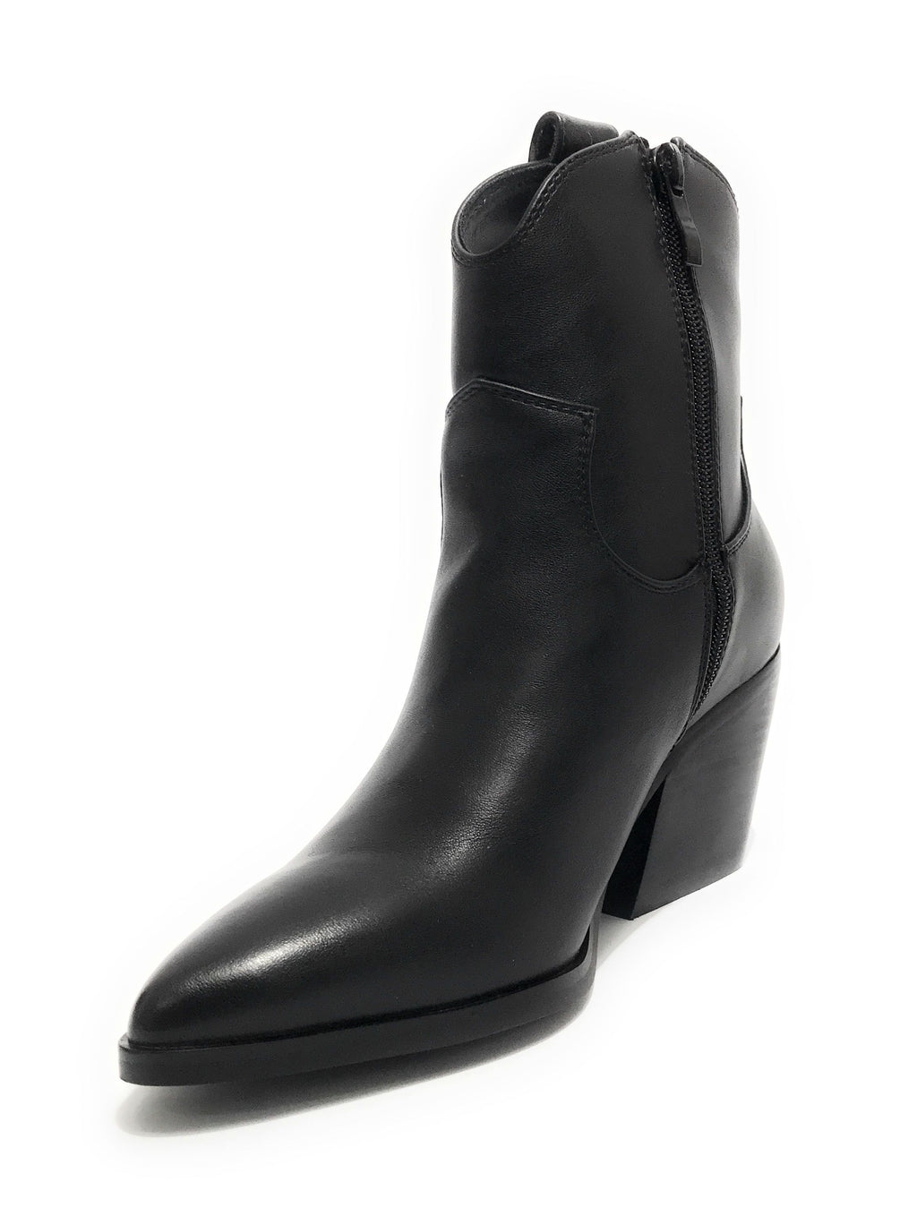 Scarpe donna Gold&gold stivaletto texano ecopelle nero DS24GG02 GU223