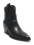 Scarpe donna Gold&gold stivaletto texano ecopelle nero DS24GG02 GU223