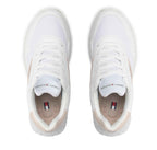 Scarpe  Tommy Hilfiger sneaker ecopelle/ tessuto bianco rosa ZS22TH03 T3A4-32167