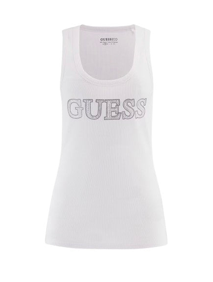 Top donna Guess canotta white ES25GU85 W5GP29KA0H1