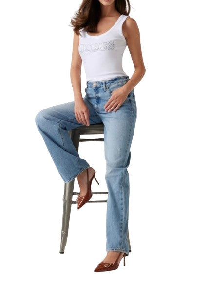 Top donna Guess canotta white ES25GU85 W5GP29KA0H1