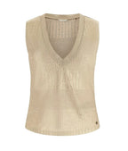 Top donna Guess canotta oro ES26GU22 W6RP10KC812