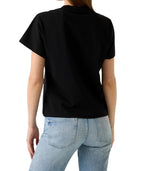 T-shirt donna Guess stampata nero ES26GU27 W6RI28I3Z14