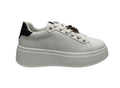 Sneaker donna Gold&gold bianco/nero DS25GG15 GB916