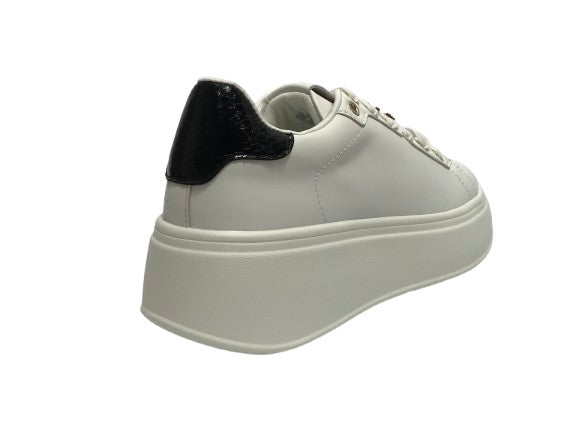 Sneaker donna Gold&gold bianco/nero DS25GG15 GB916