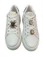 Sneaker donna Gold&gold bianco/nero DS25GG15 GB916