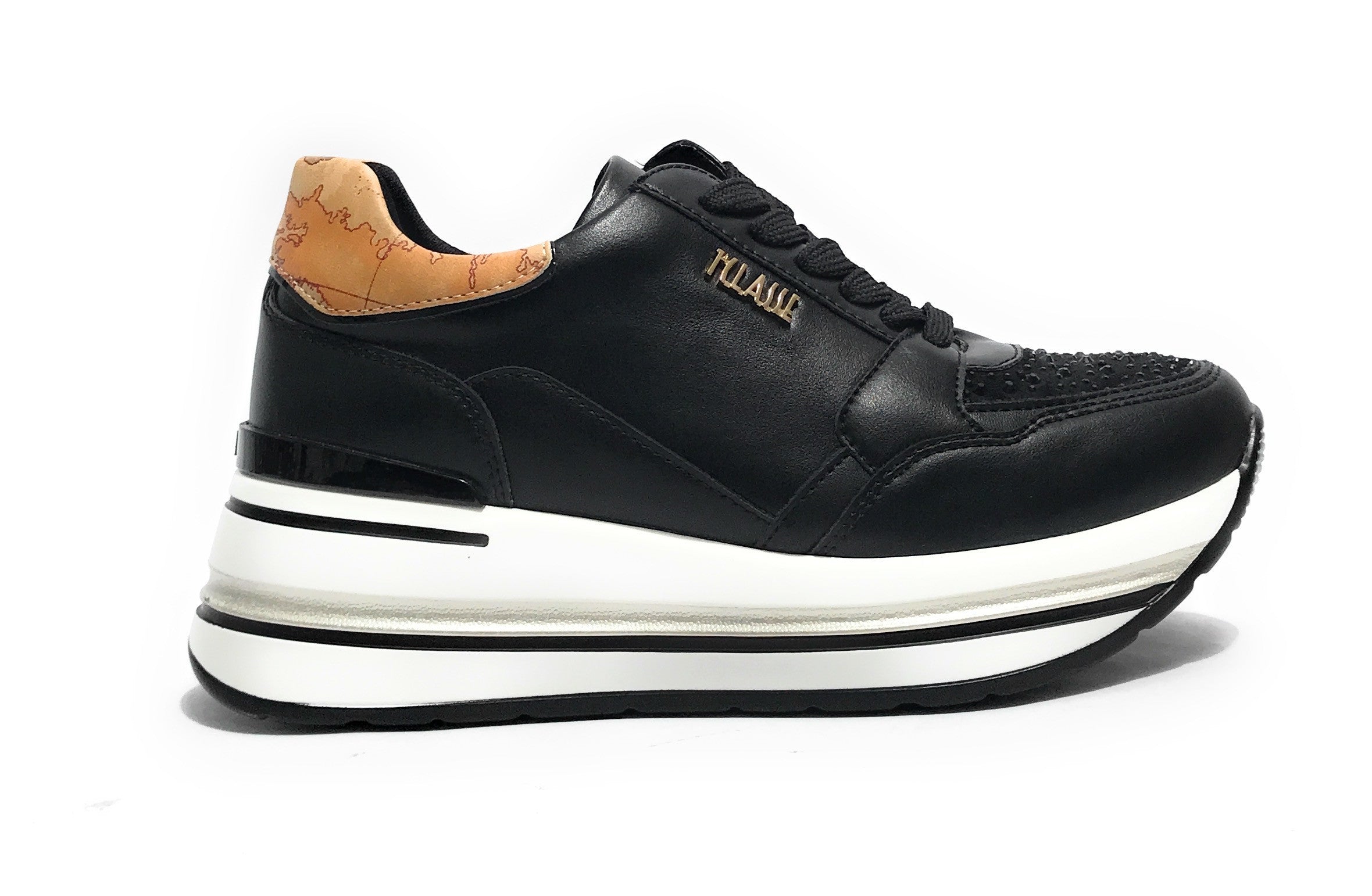 Sneaker donna Alviero Martini 1A Classe ecopelle black D26PC05 Z 1317 301E