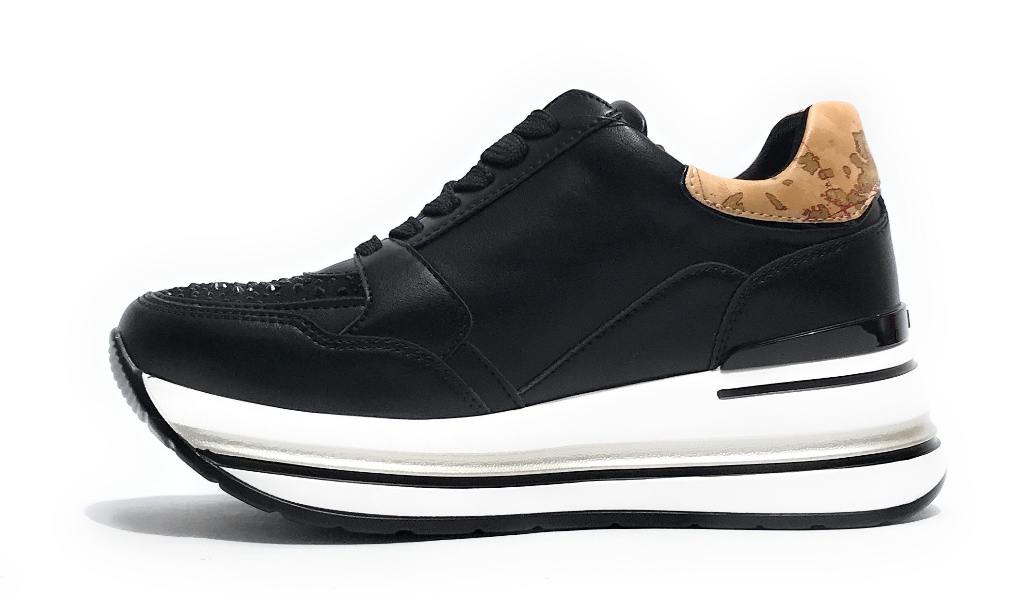Sneaker donna Alviero Martini 1A Classe ecopelle black D26PC05 Z 1317 301E