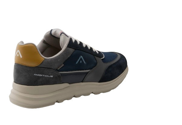 Sneaker uomo Ambitious suede/ nylon/ mesh blu navy US25AM04 13571E_3509AM