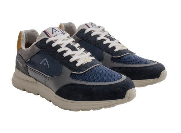 Sneaker uomo Ambitious suede/ nylon/ mesh blu navy US25AM04 13571E_3509AM
