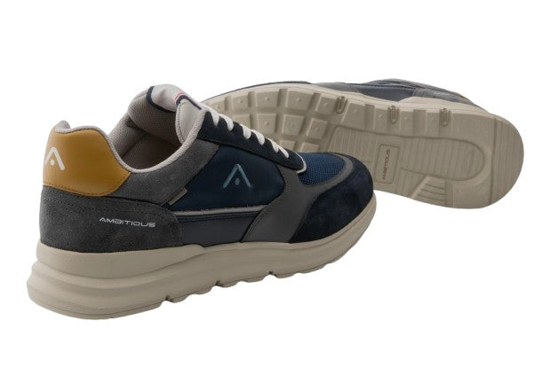 Sneaker uomo Ambitious suede/ nylon/ mesh blu navy US25AM04 13571E_3509AM