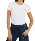 T-shirt donna Guess Mini tringle tee white ES24GU15  W2YI44J1314