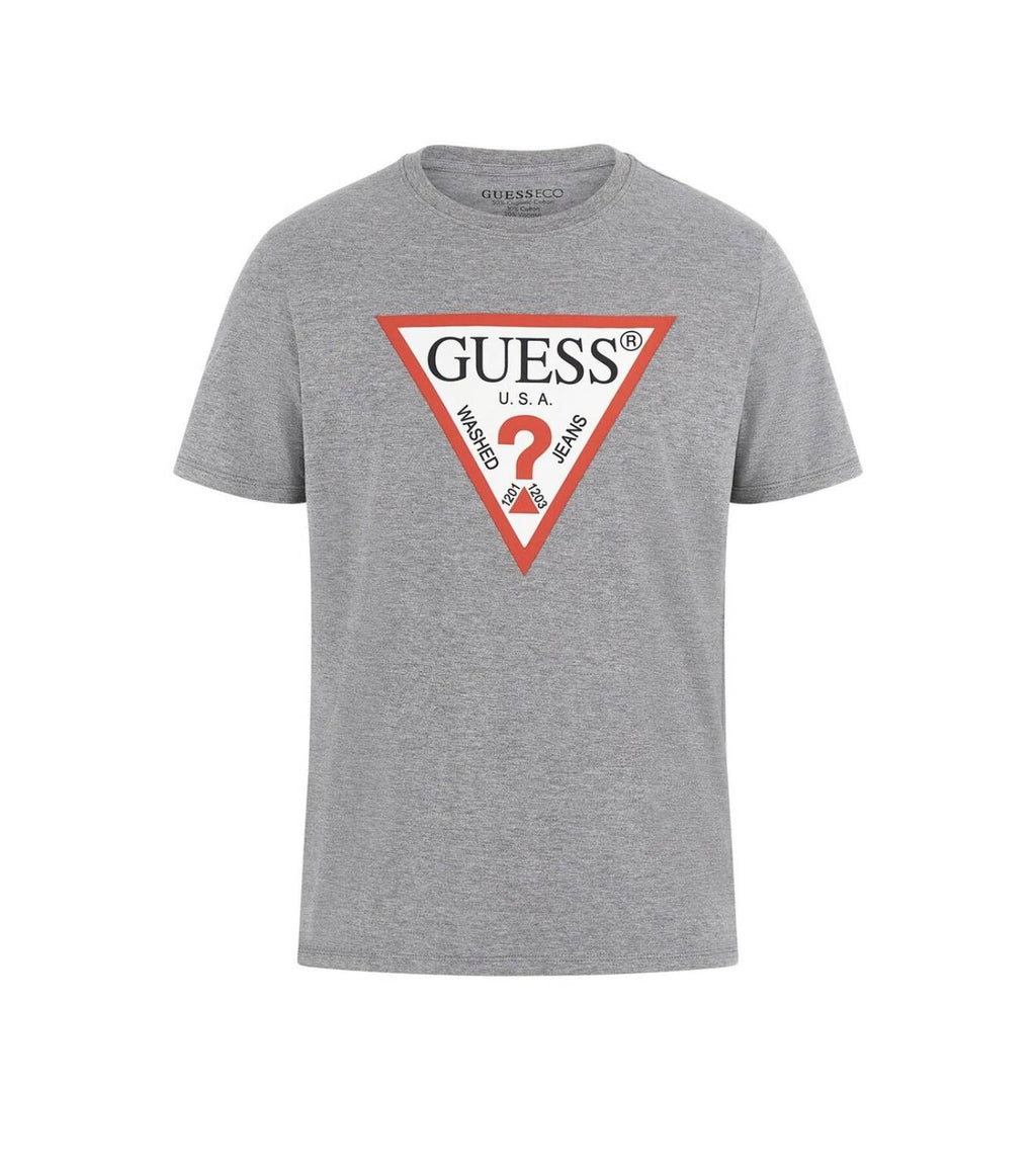 T-shirt uomo Guess logo triangolo grigio ES24GU23 M2YI71I3Z14