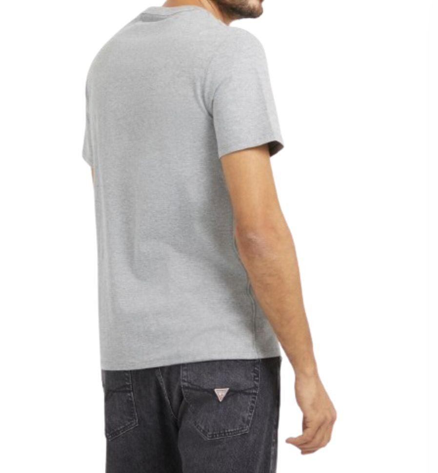 T-shirt uomo Guess logo triangolo grigio ES24GU23 M2YI71I3Z14