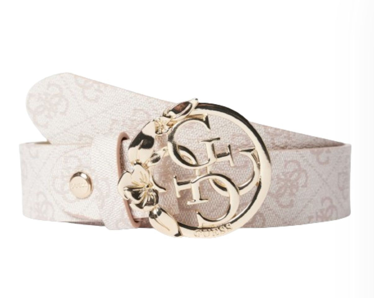 Cinta donna Guess Emera adjustable pant belt blush logo CS24GU27 BW9105P4235