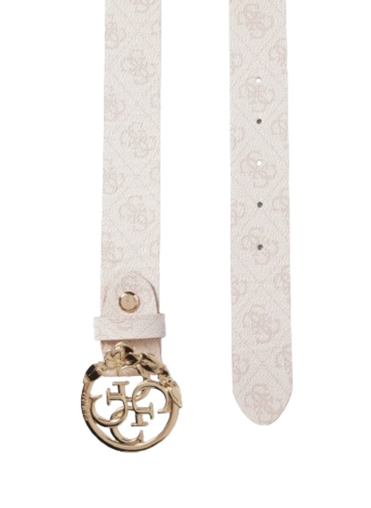 Cinta donna Guess Emera adjustable pant belt blush logo CS24GU27 BW9105P4235