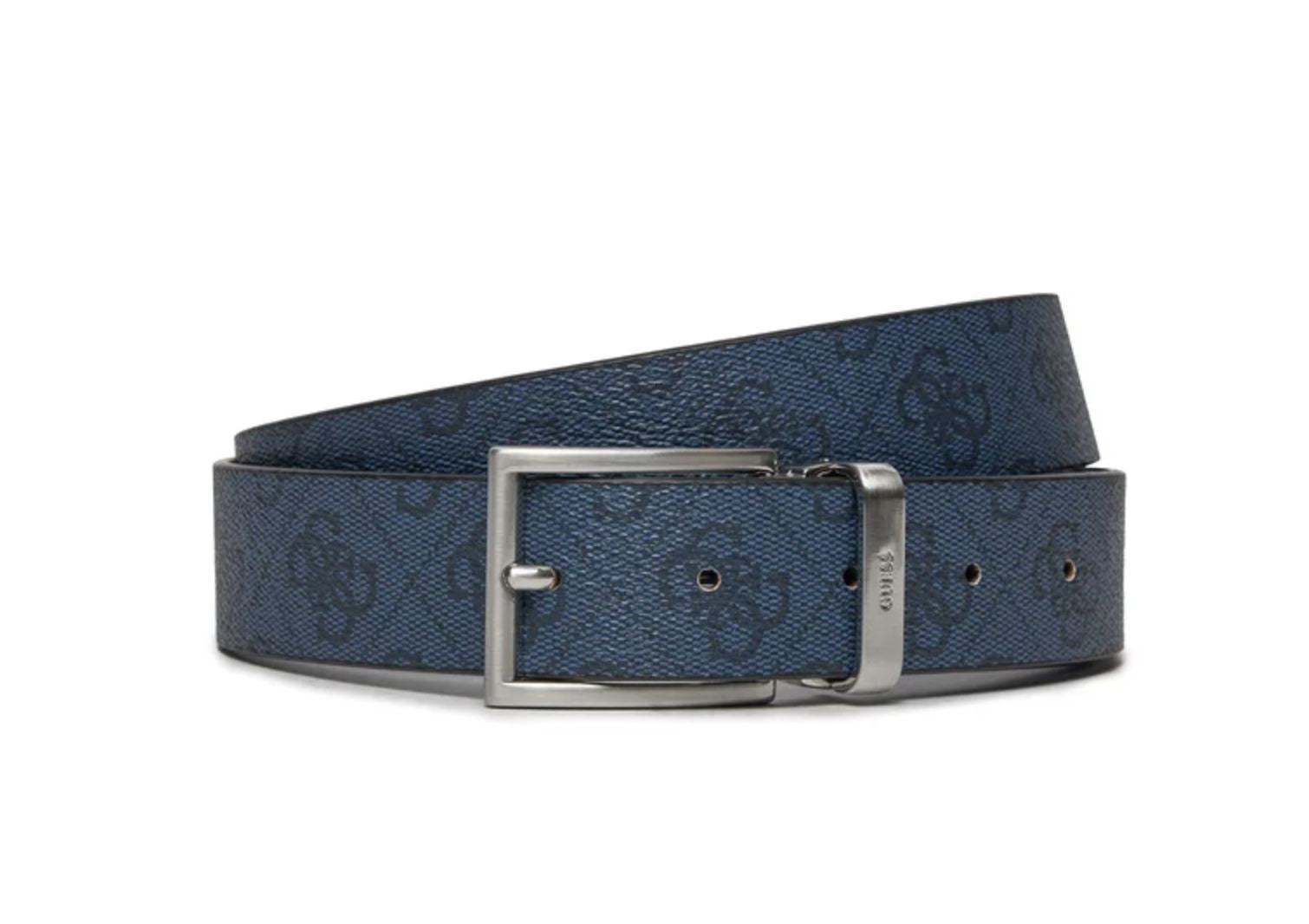 Cinta uomo Guess Vezzola reversibile in ecopelle blu CS24GU42 BM7541LEA35