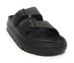 Scarpe donna sandalo/ ciabatta Gold&gold in gomma nero DS24GG16 FL256