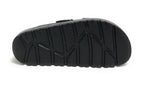 Scarpe donna sandalo/ ciabatta Gold&gold in gomma nero DS24GG16 FL256