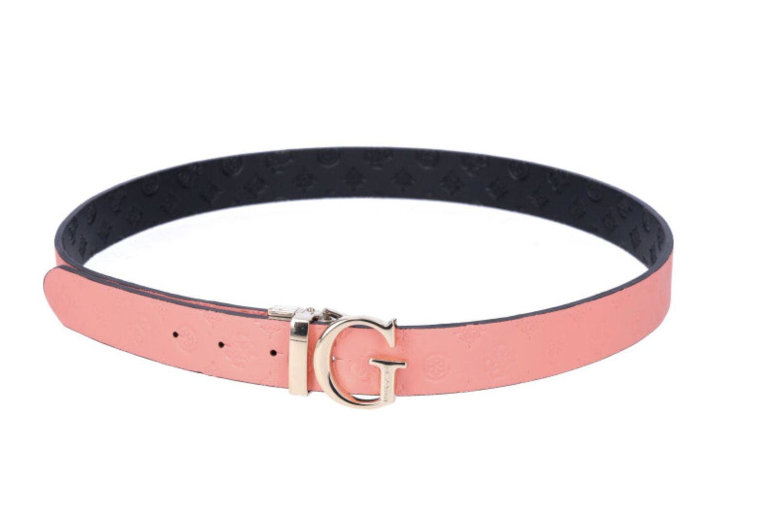 Cinta donna Guess ARLN adjustable/ reversible belt nero/ rosa C25GU16 BW9159P4330