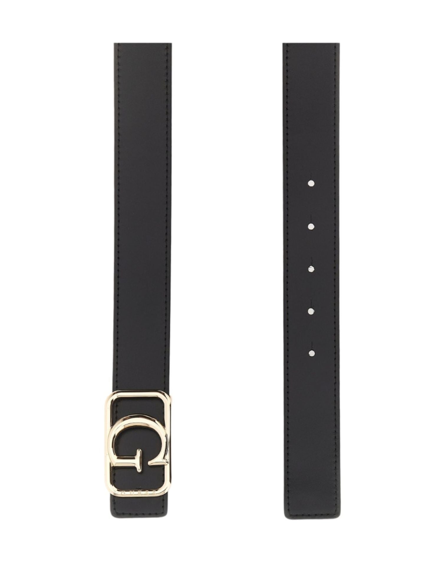 Cinta donna Guess Mietta logo adjustable/ reversible belt coal logo C25GU29 BW9184P4435