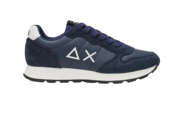 Sneaker running Sun68 Tom Classic pelle/ ecopelle navy blue U25SU20 Z44104
