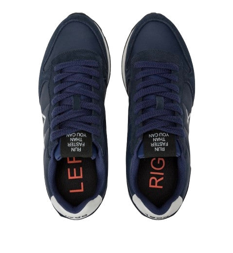 Sneaker running Sun68 Tom Classic pelle/ ecopelle navy blue U25SU20 Z44104
