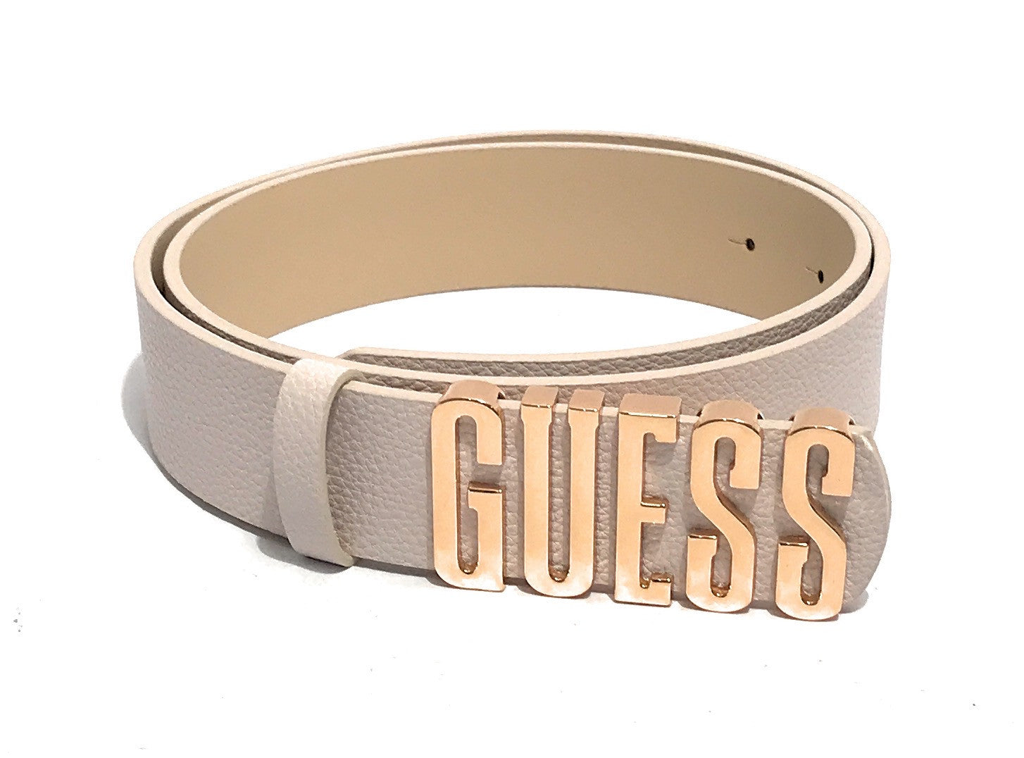 Cinta donna Guess Meridian not adjustable belt ivory CS25GU14 BW9113P4235